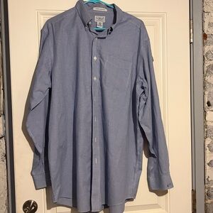 L.L. Bean Men's Light Blue Button Down Shirt